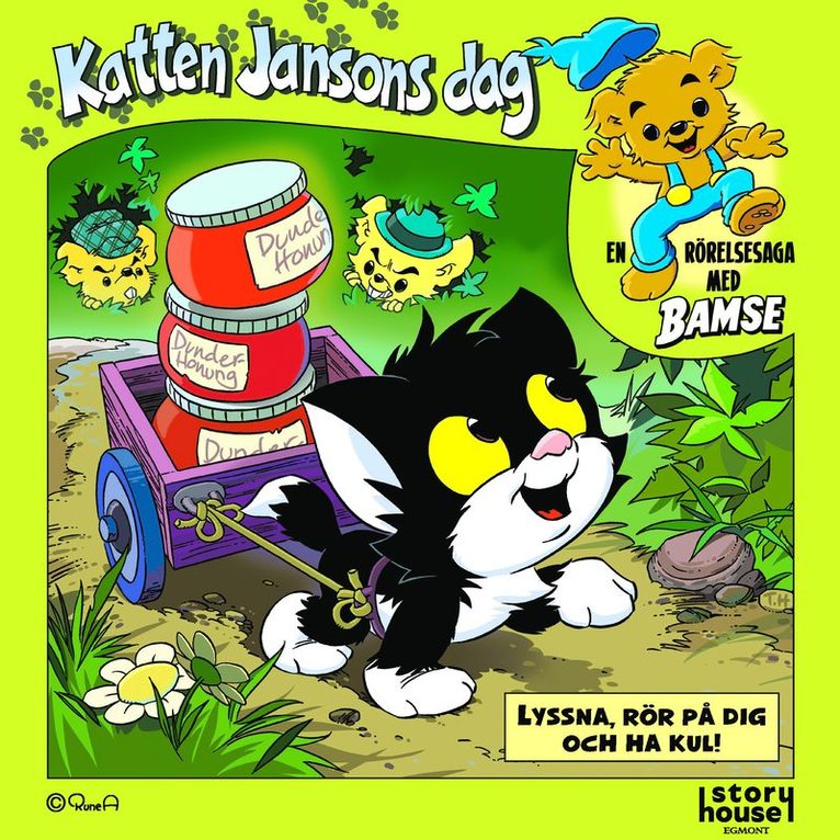 Johannes Pinter - Bamse - Katten Jansons dag, E-bok