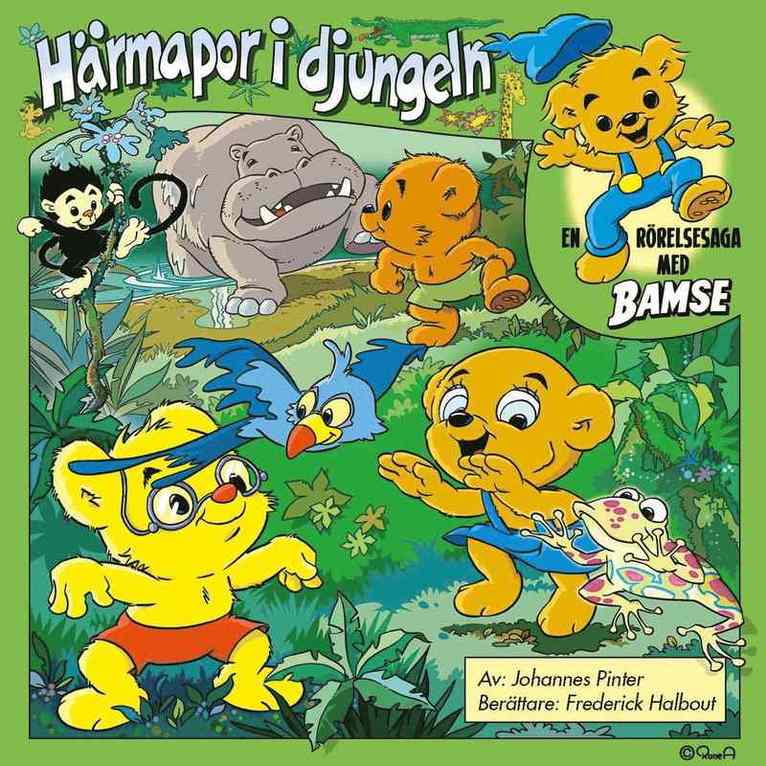 Johannes Pinter - Härmapor i djungeln, Ljudbok