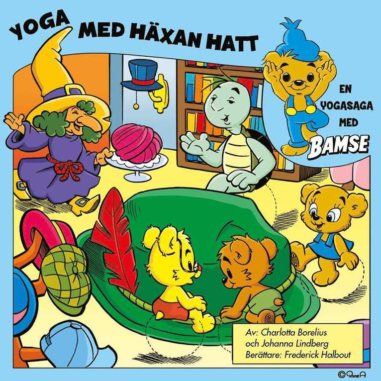 Charlotta Borelius, Johanna Lindberg - Bamse - Yoga med Häxan Hatt, Ljudbok