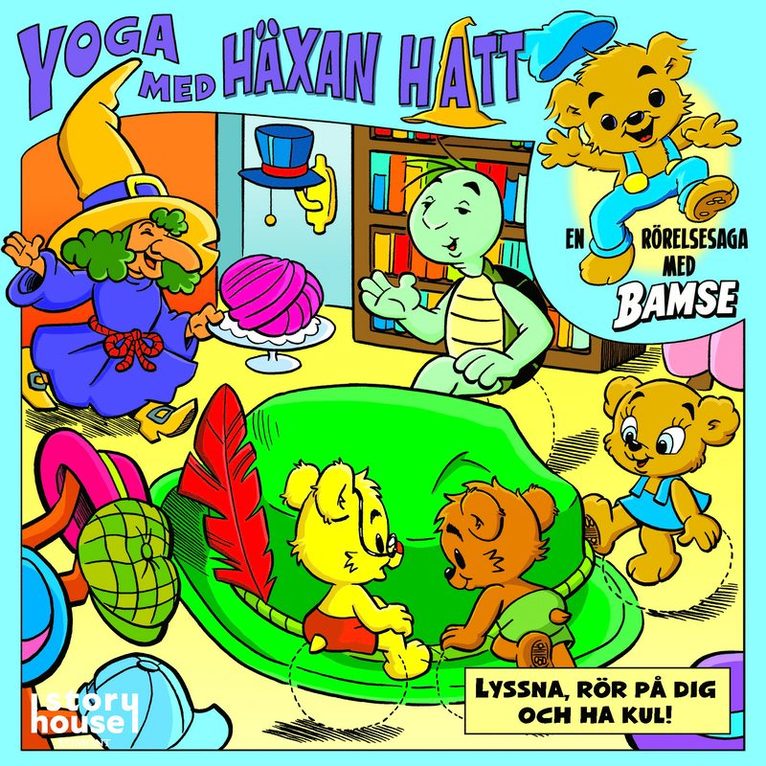 Charlotta Borelius, Johanna Lindberg - Bamse - Yoga med Häxan Hatt, E-bok