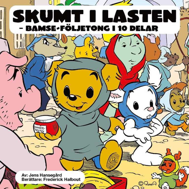 Jens Hansegård - Skumt i lasten, Ljudbok