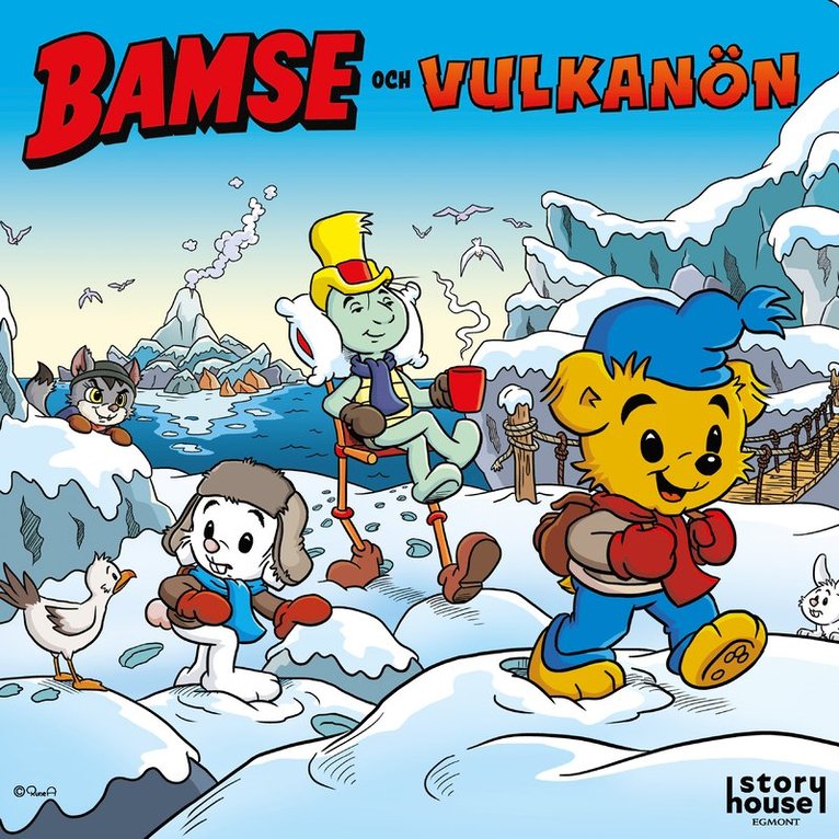 Charlotta Borelius - Bamse och vulkanön, Ljudbok