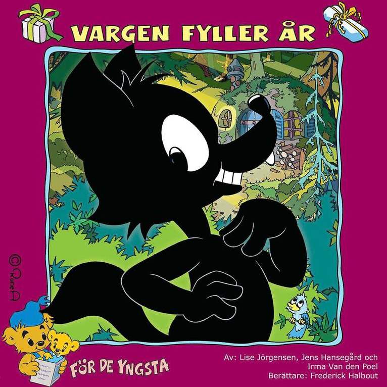 Lise Jörgensen, Jens Hansegård - Vargen fyller år, Ljudbok