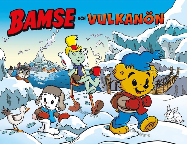 Charlotta Borelius - Bamse och vulkanön (Läs & lyssna), E-bok