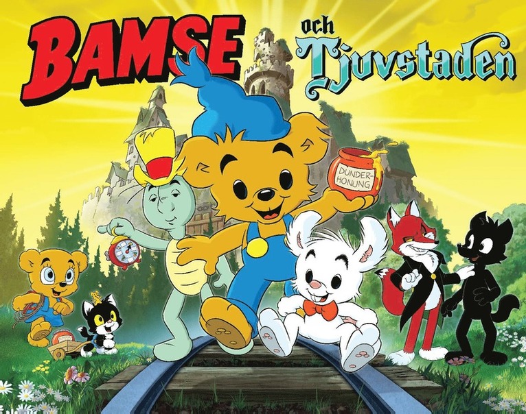 Tomas Tivemark, Johan Kindblom, Joakim Gunnarsson - Bamse och Tjuvstaden (Läs & lyssna), E-bok