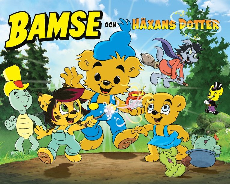 Ida Kjellin, Sofie Forsman, Charlotta Borelius - Bamse och häxans dotter (Läs & lyssna), E-bok
