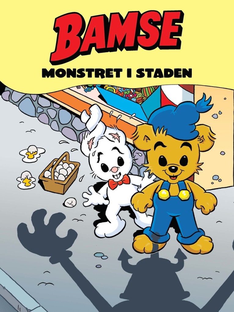Jimmy Wallin - Bamse Monstret i staden (Läs & lyssna), E-bok
