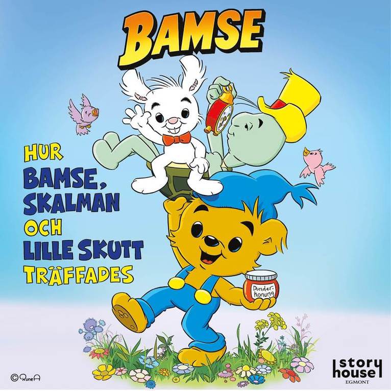 Charlotta Borelius - Hur Bamse, Lille Skutt och Skalman träffades, Ljudbok
