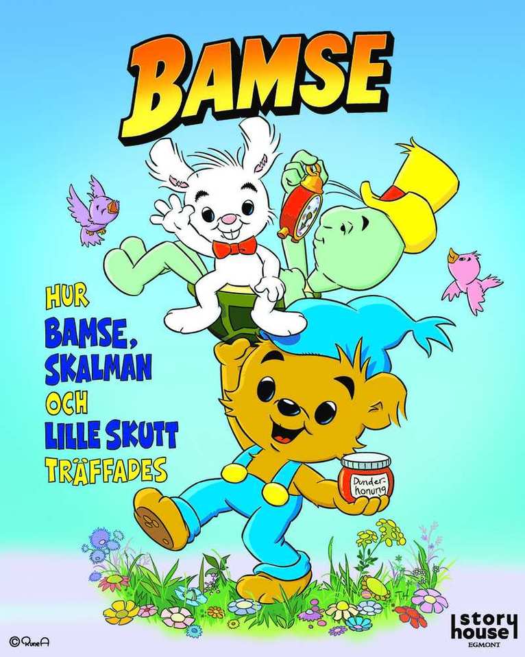Charlotta Borelius - Hur Bamse, Lille Skutt och Skalman träffades (Läs & lyssna), E-bok