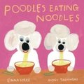 Poodles eating noodles