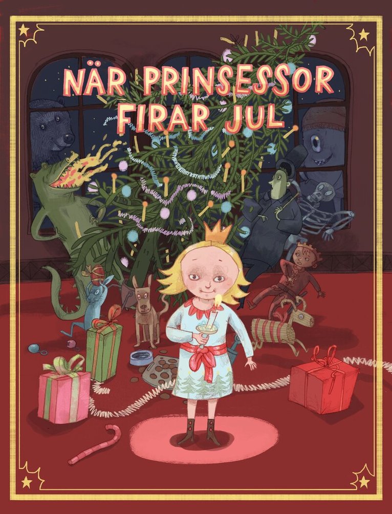 Per Gustavsson - När prinsessor firar jul, Inbunden
