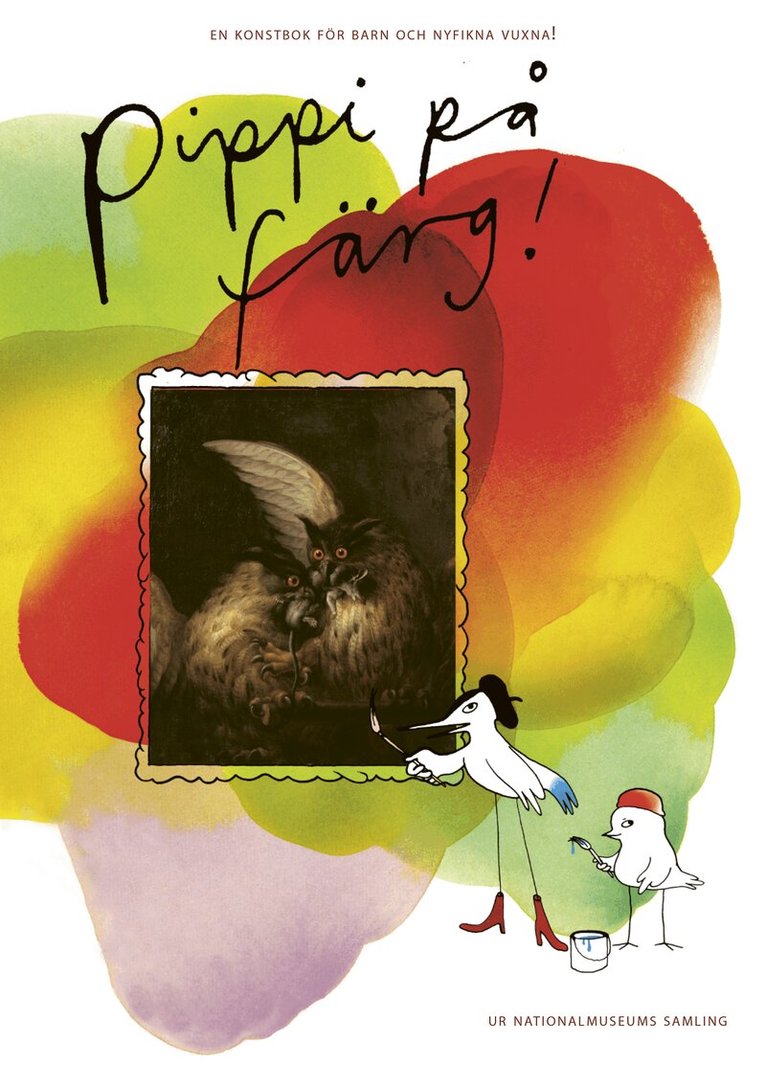 Stina Wirsén - Pippi på färg!, Inbunden