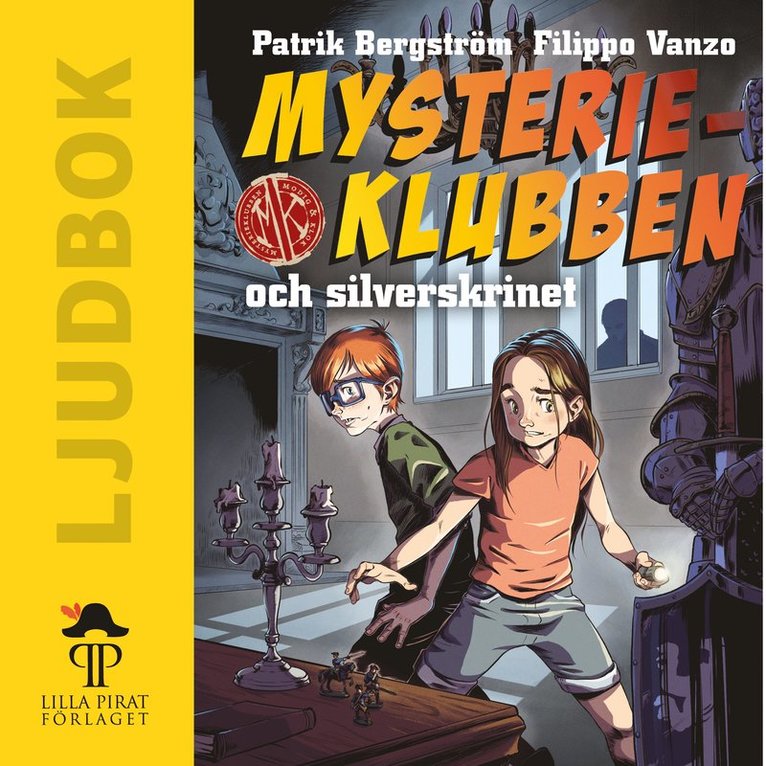 Patrik Bergström - Mysterieklubben och silverskrinet, Ljudbok