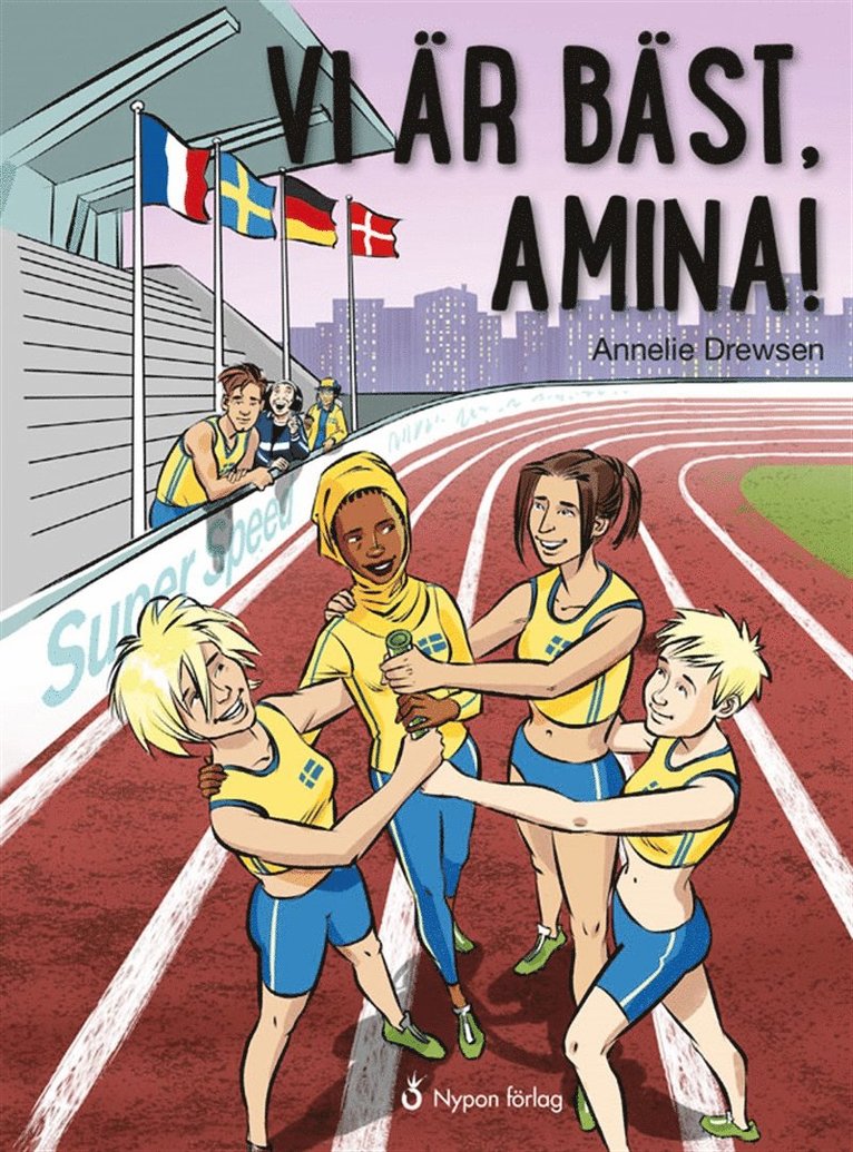 Annelie Drewsen - Vi är bäst, Amina!, Ljudbok