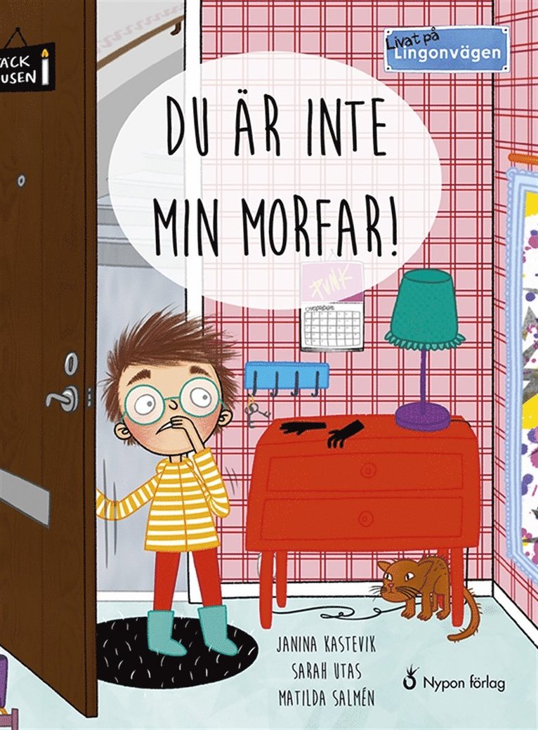 Janina Kastevik, Sarah Utas - Livat på Lingonvägen: Du är inte min morfar!, Ljudbok