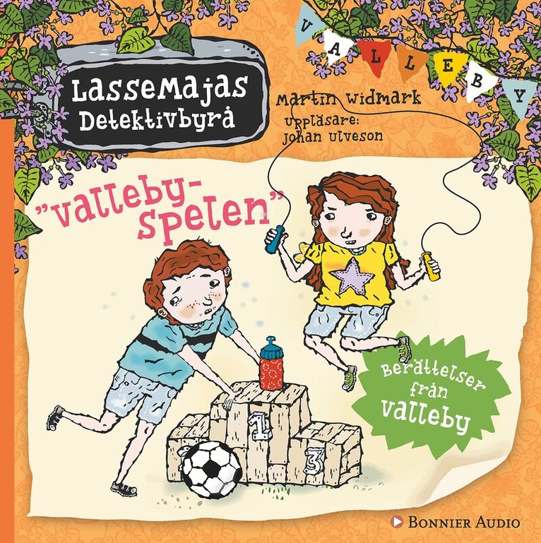 Martin Widmark - Berättelser från Valleby. Vallebyspelen, Ljudbok