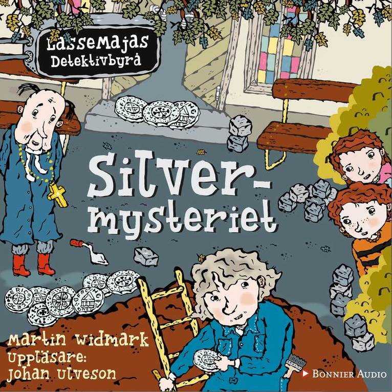 Martin Widmark - Silvermysteriet, Ljudbok