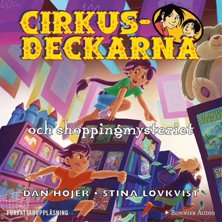 Dan Höjer - Cirkusdeckarna och shoppingmysteriet, Ljudbok