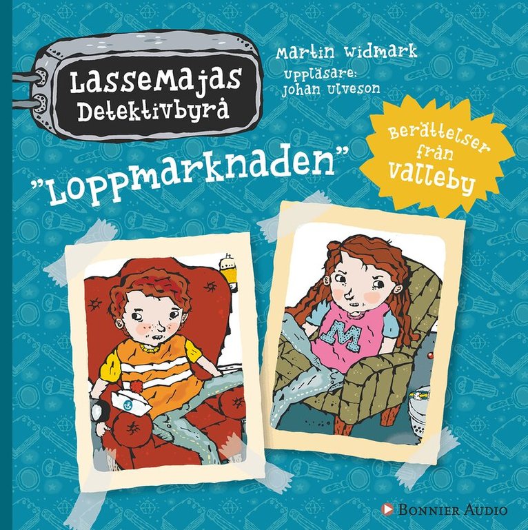 Martin Widmark - Berättelser från Valleby. Loppmarknaden, Ljudbok