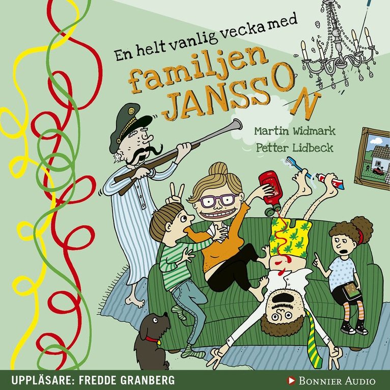 Martin Widmark, Petter Lidbeck - En helt vanlig vecka med familjen Jansson, Ljudbok