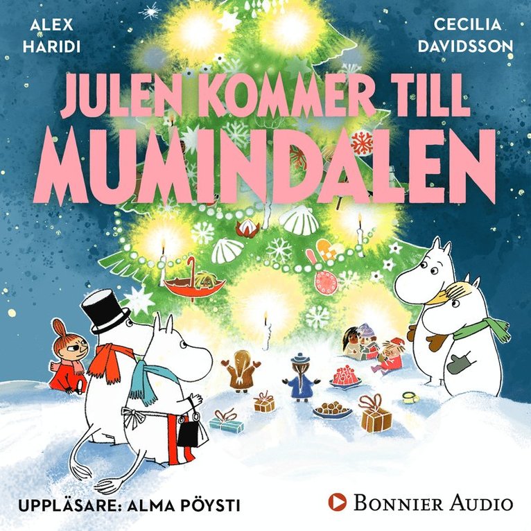 Tove Jansson, Cecilia Davidsson - Julen kommer till Mumindalen, Ljudbok