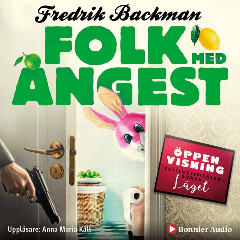 Fredrik Backman - Folk med ångest, Ljudbok