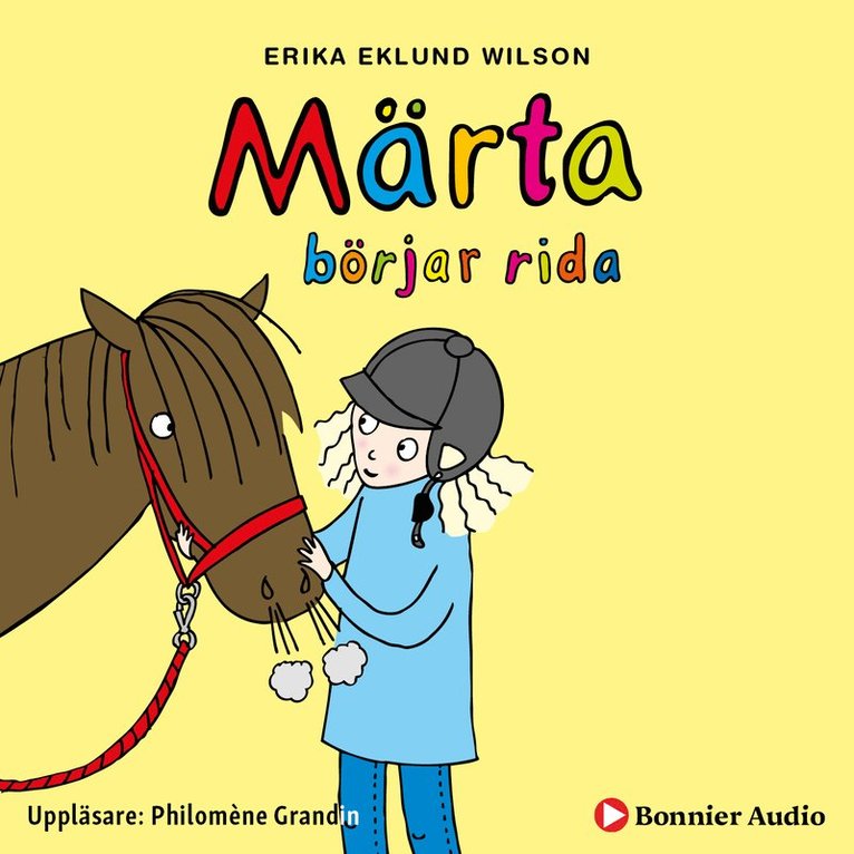 Erika Eklund Wilson - Märta börjar rida, Ljudbok