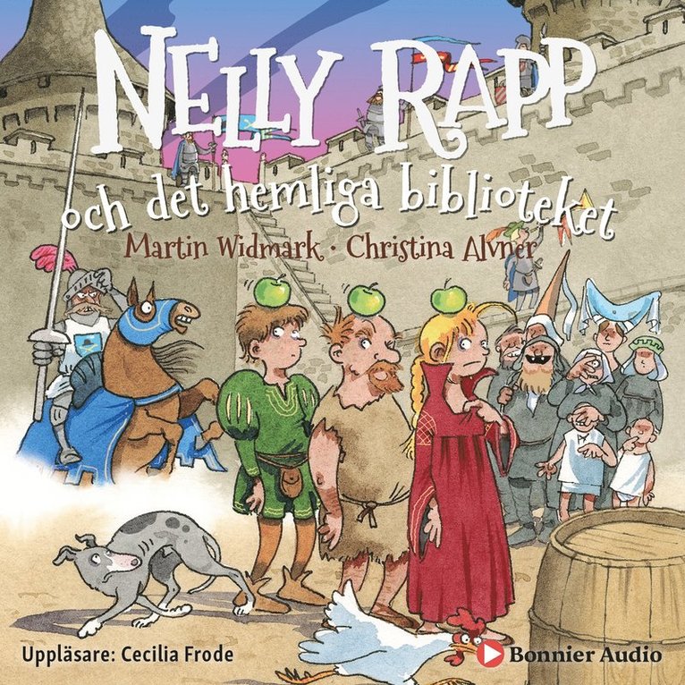 Martin Widmark - Nelly Rapp och det hemliga biblioteket, Ljudbok
