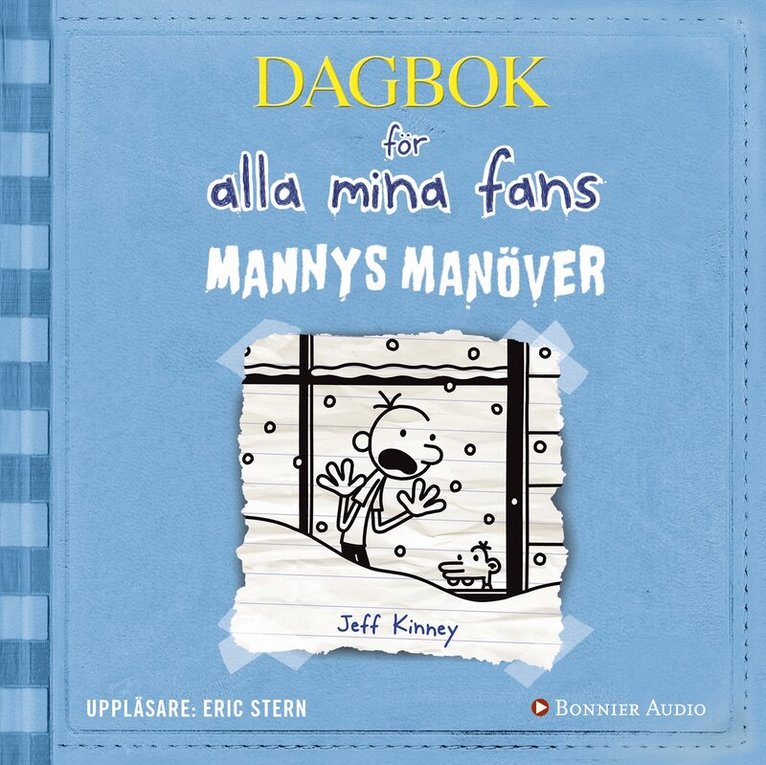 Jeff Kinney - Mannys manöver, Ljudbok