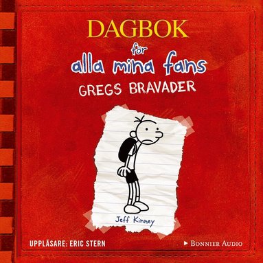 Jeff Kinney - Gregs bravader, Ljudbok