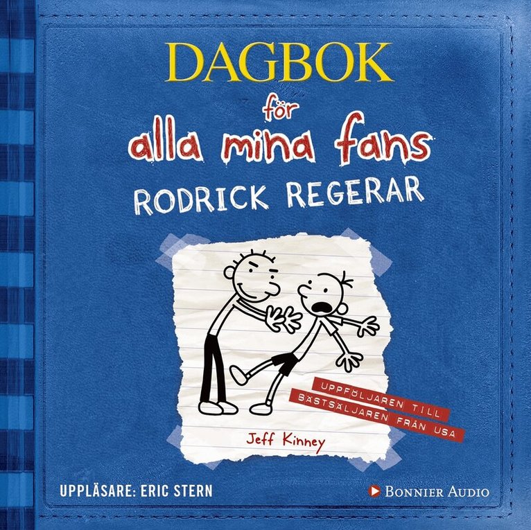 Jeff Kinney - Rodrick regerar, Ljudbok