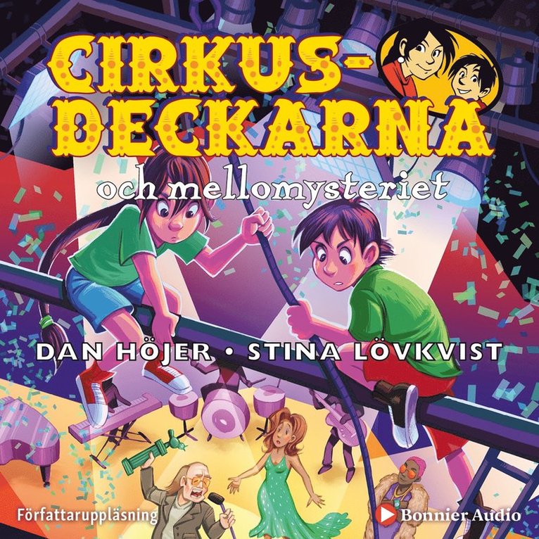 Dan Höjer - Cirkusdeckarna och mellomysteriet, Ljudbok