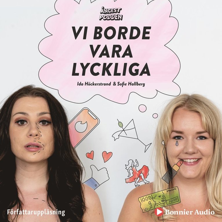 Ida Höckerstrand, Sofie Hallberg - Ångestpodden - Vi borde vara lyckliga, Ljudbok