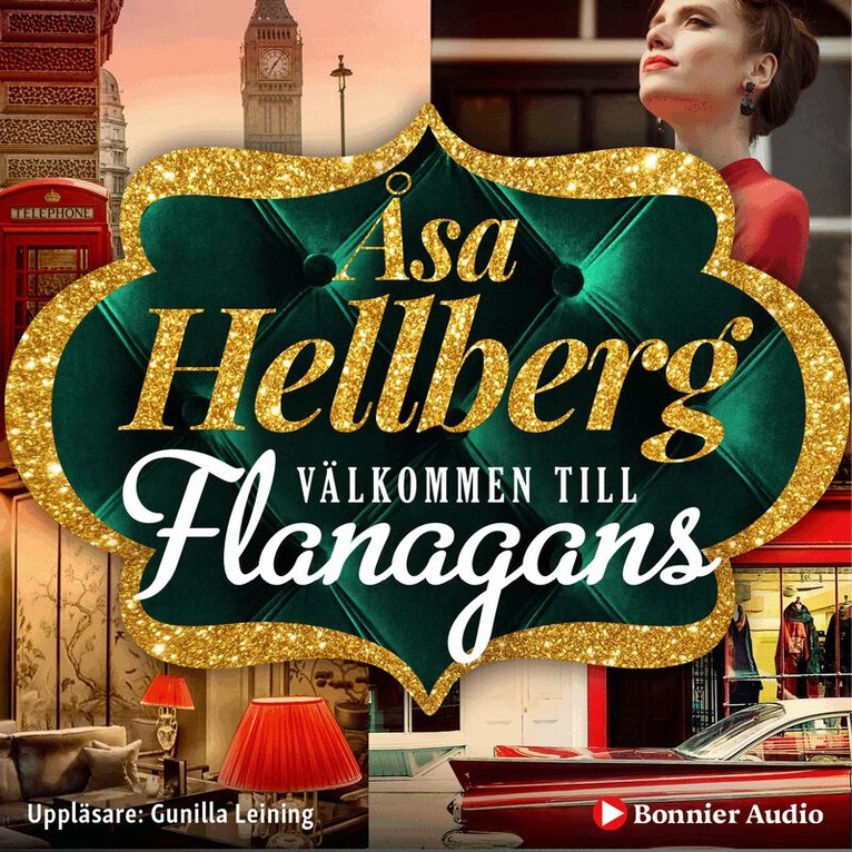Åsa Hellberg - Välkommen till Flanagans, Ljudbok