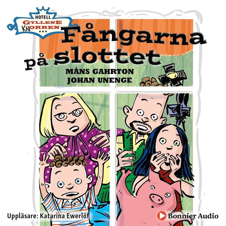 Måns Gahrton, Johan Unenge - Fångarna på slottet, Ljudbok