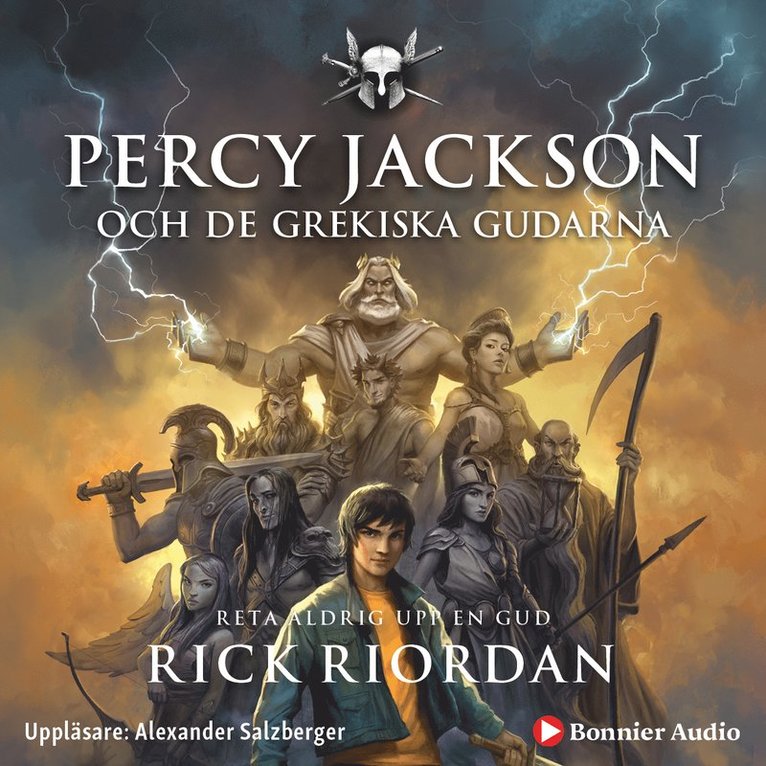Rick Riordan - Percy Jackson och de grekiska gudarna, Ljudbok