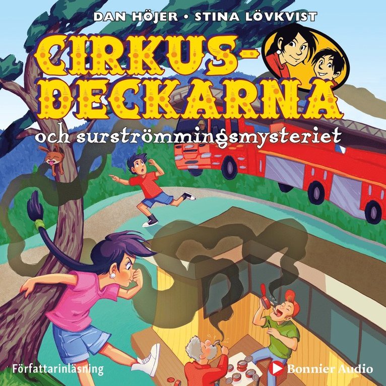 Dan Höjer - Cirkusdeckarna och surströmmingsmysteriet, Ljudbok