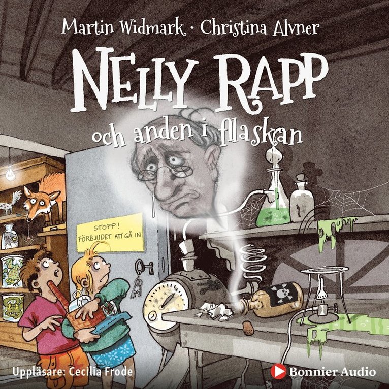 Martin Widmark - Nelly Rapp och anden i flaskan, Ljudbok