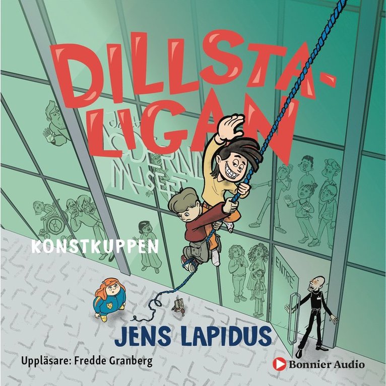 Jens Lapidus - Konstkuppen, Ljudbok