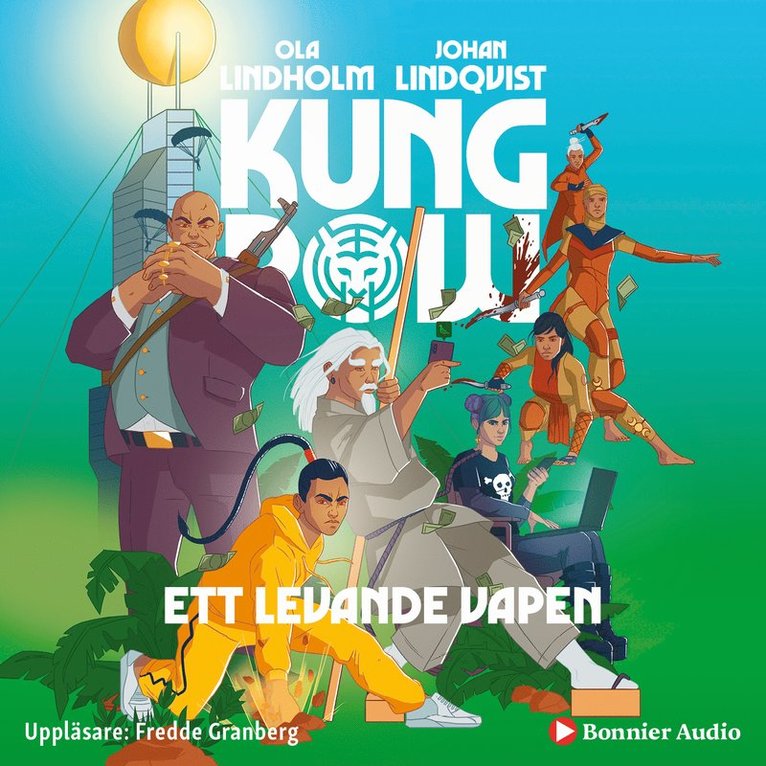 Ola Lindholm, Johan Lindqvist - Ett levande vapen, Ljudbok