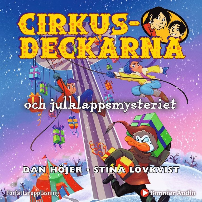 Dan Höjer - Cirkusdeckarna och julklappsmysteriet, Ljudbok