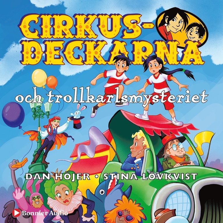 Dan Höjer - Cirkusdeckarna och trollkarlsmysteriet, Ljudbok