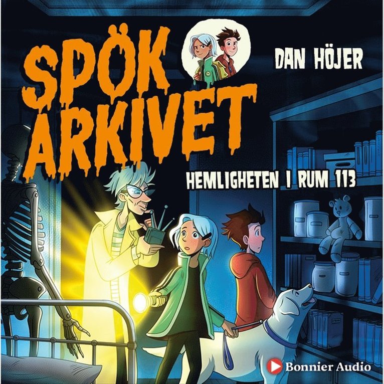 Dan Höjer - Hemligheten i rum 113, Ljudbok