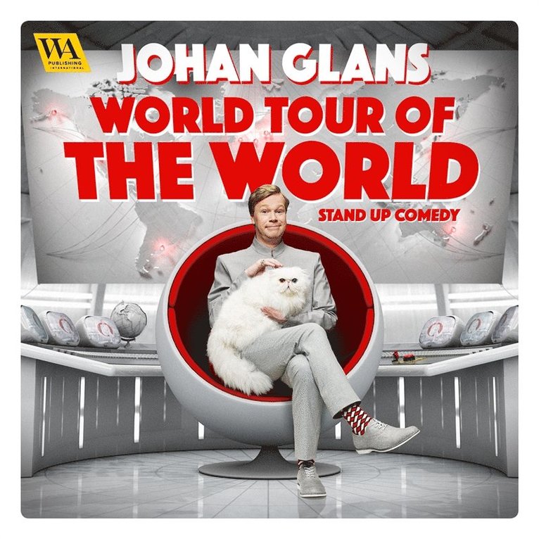 Johan Glans - World Tour of the World, Ljudbok