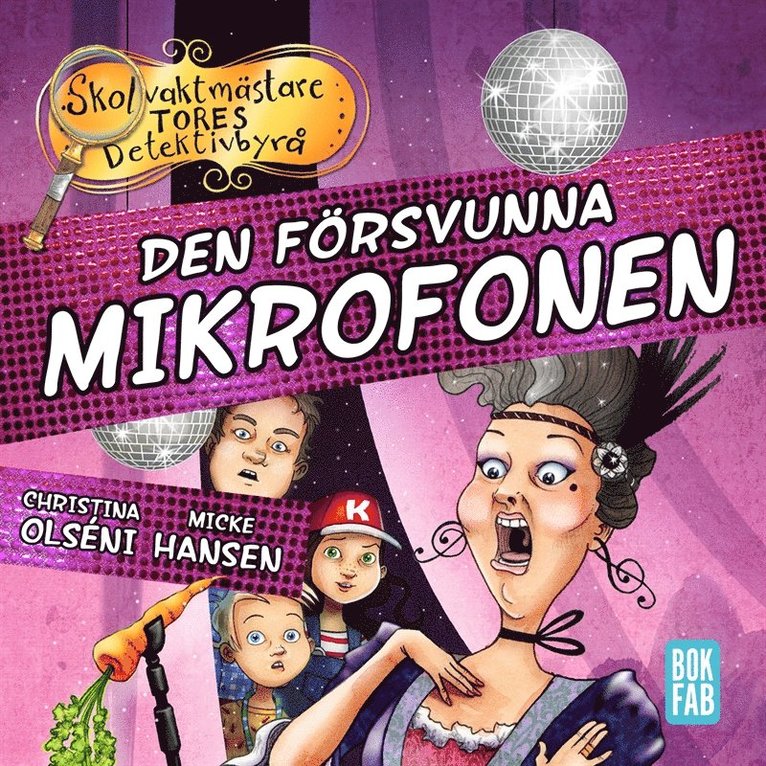 Micke Hansen, Christina Olséni - Den försvunna mikrofonen, Ljudbok
