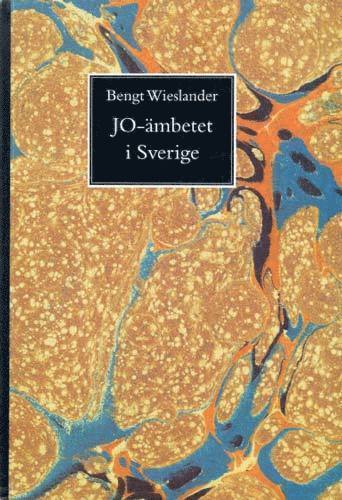 Bengt Wieslander Jo-Ämbetet i Sverige