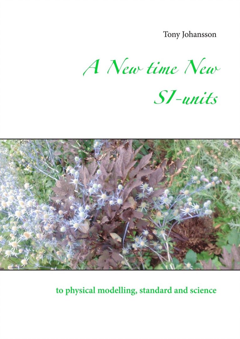 Tony Johansson - A New time New SI-units: to physical modelling, standard and science, E-bok