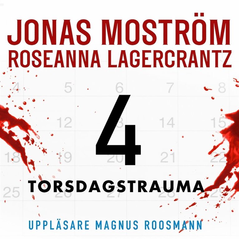 Jonas Moström, Roseanna Lagercrantz - Torsdagstrauma, Ljudbok