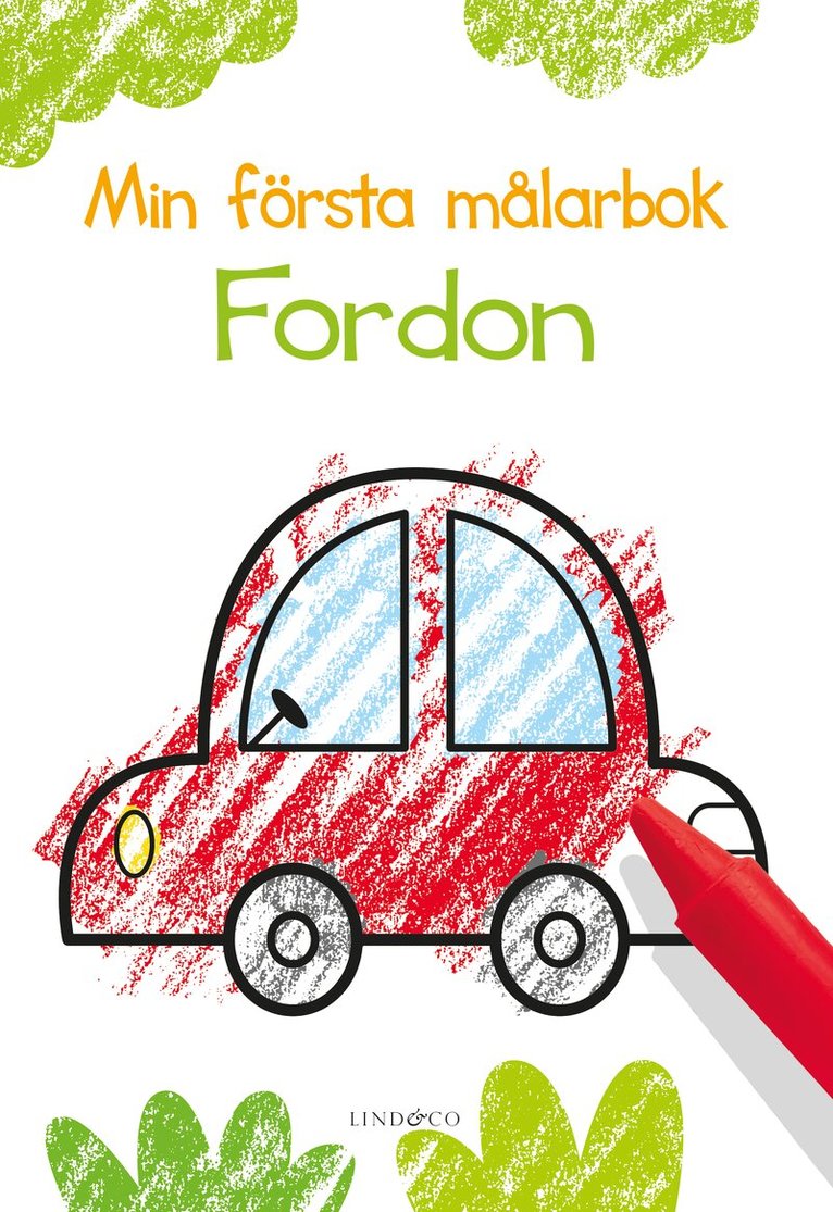 Kirsteen Robson - Min första målarbok : fordon, Häftad