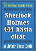 Sherlock Holmes 444 bsta citat om brottsbekmpning